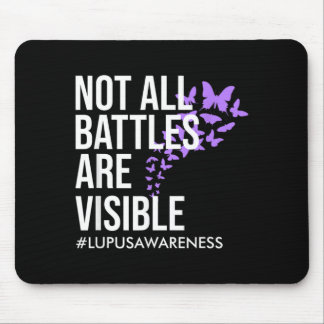 Mousepad Apoio à Conscientização do Lúpus Nem Todas as Bata