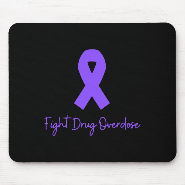 Mousepad Apoio À Luta Contra A Sobredosagem De Opióides (Frente)