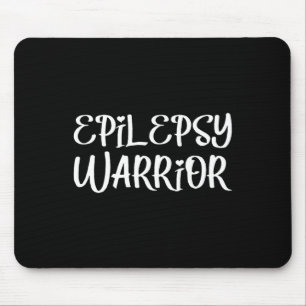 Mousepad Apoio à Sensibilização do Guerreiro Epilepsia Roxo