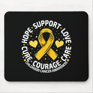 Mousepad Apoio ao Câncer Infantil Família Câncer Infantil