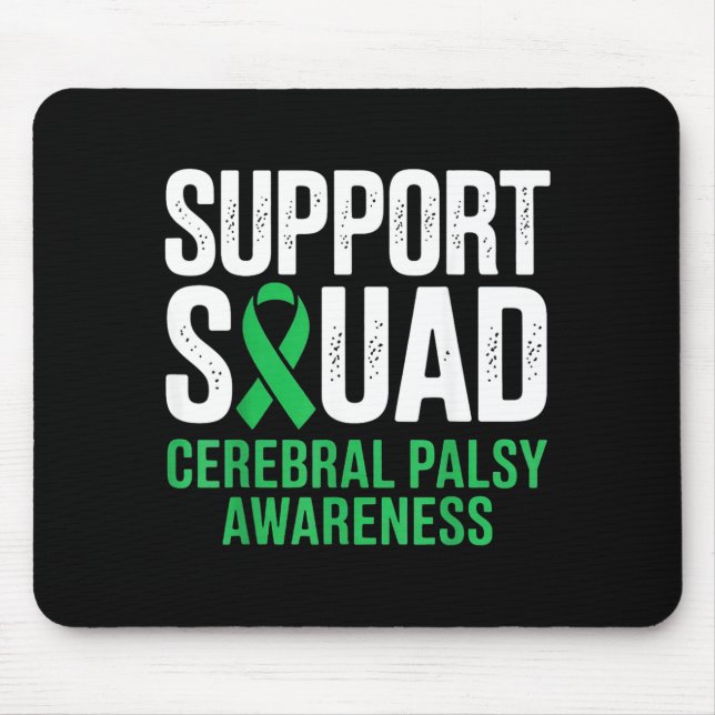 Mousepad Apoio Esquadra Conscientização Paralisia Cerebral  (Frente)