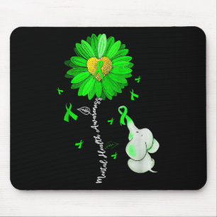 Mousepad Apoio Motivacional Guerreiro Conscientização da Sa