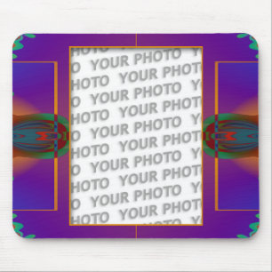 Mousepad Apophysis fractal decoração + sua foto