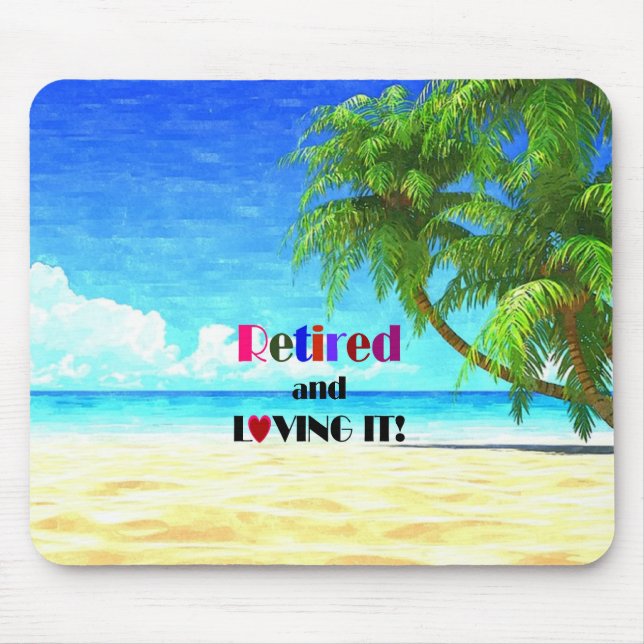 Mousepad Aposentado e Adorando (Frente)