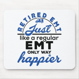 Mousepad Aposentado EMT EMS Paramédico Reforma doações engr