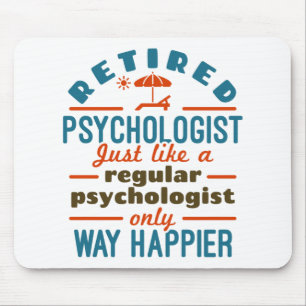 Mousepad Aposentado Terapêutica Psicóloga Aposentada