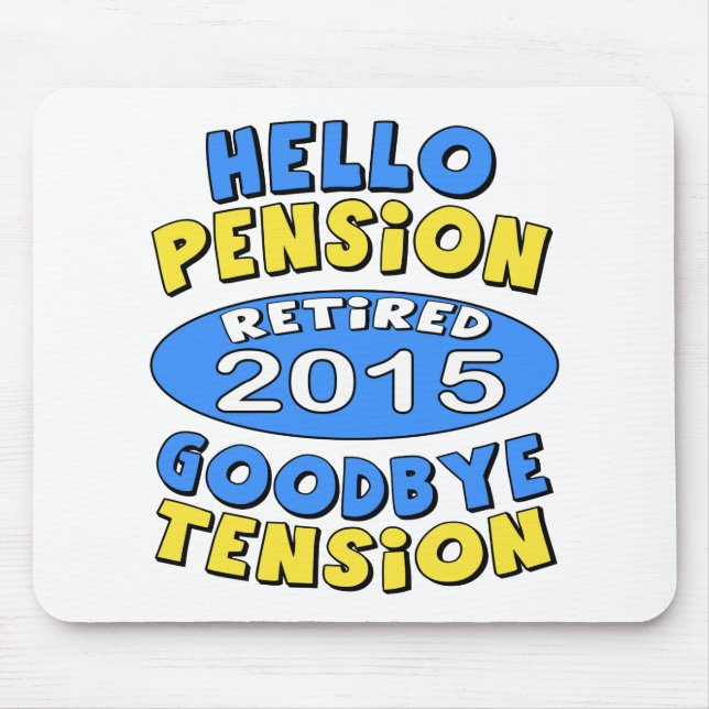 Mousepad Aposentadoria 2015 (Frente)