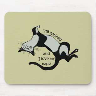 Mousepad aposentadoria engraçada