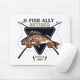 Mousepad Aposentadoria Engraçada Personalizada Ofisicamente