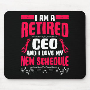Mousepad Aposentadoria Eu Sou Um Ceo Aposentado