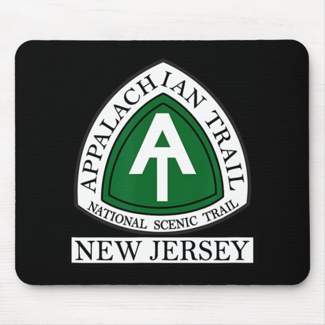 Mousepad Appalachian Trail New Jersey Nj  (Frente)