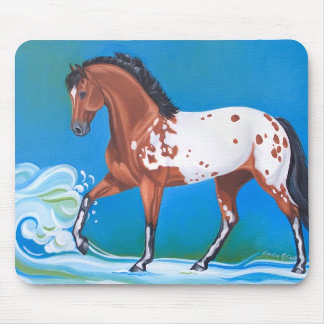 Mousepad Appaloosa do respingo (Frente)