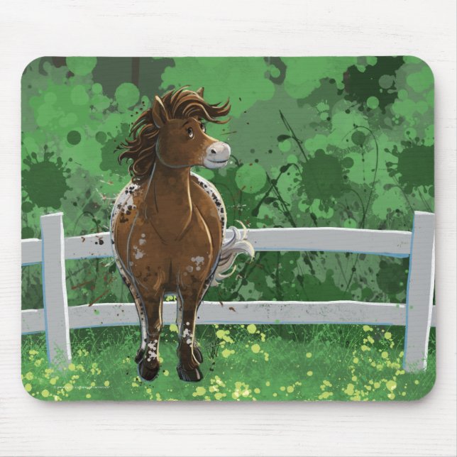 Mousepad Appaloosa Pony (Frente)