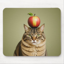 Mousepad Apple Cat