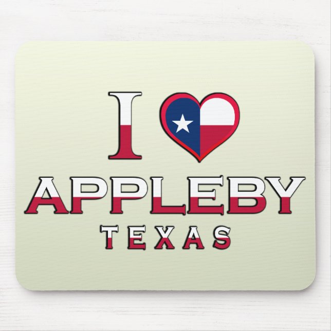 Mousepad Appleby, Texas (Frente)