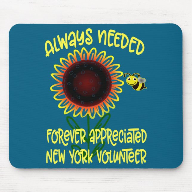 Mousepad Appreciation New York Always Needed Volunteer Reco (Frente)