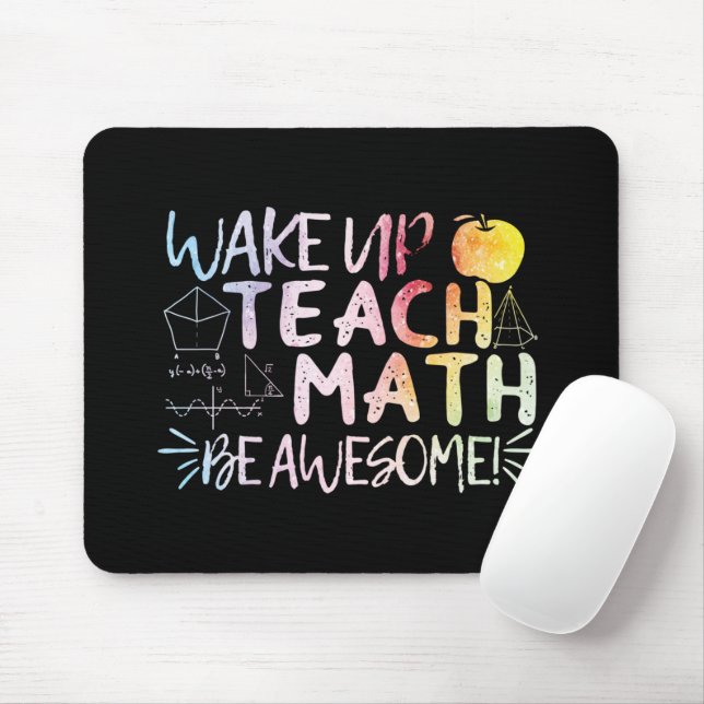 Mousepad Apreciação ao Professor de Matemática - Seja Incrí (Com mouse)