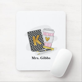 Mousepad Apreciação Personalizada do Professor do Jardim de