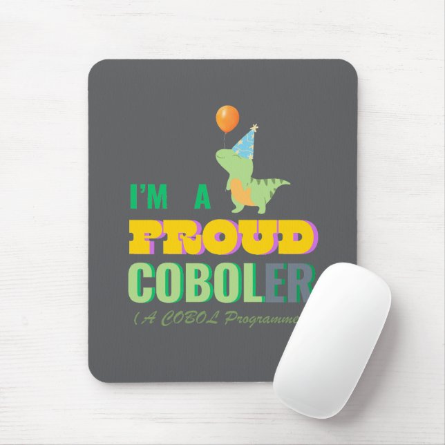 Mousepad Aprenda Programação Cobol e Seja Orgulhoso (Com mouse)