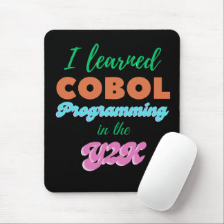 Mousepad Aprendi a Linguagem Cobol no Y2K (Ano 2000)