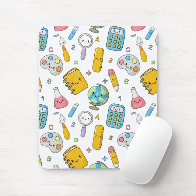 Mousepad Aprendizado Divertido – Padrão Contínuo de Educaçã (Com mouse)