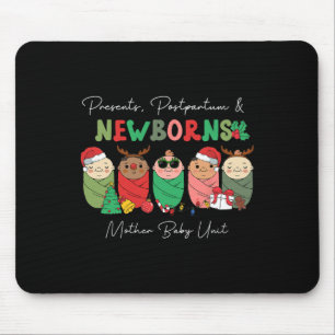 Mousepad Apresenta Postpartum e Newborns Mãe Ba2