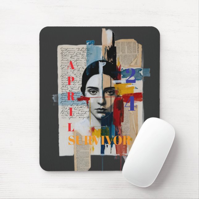 Mousepad April 24 Survivor Tapete de Mouse (Com mouse)