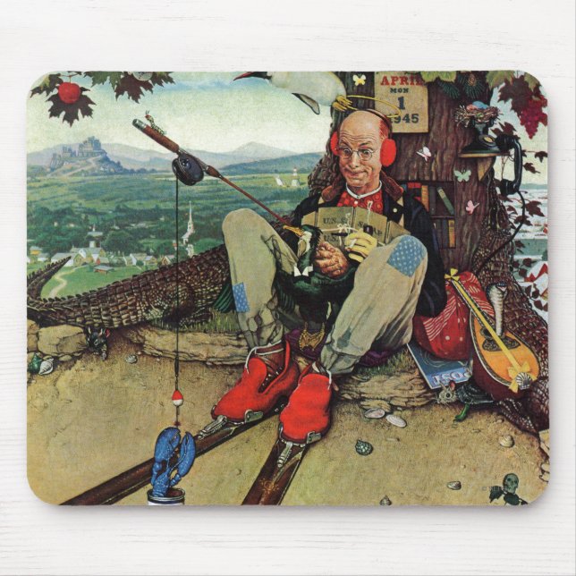 Mousepad April Fool, 1945 (Frente)