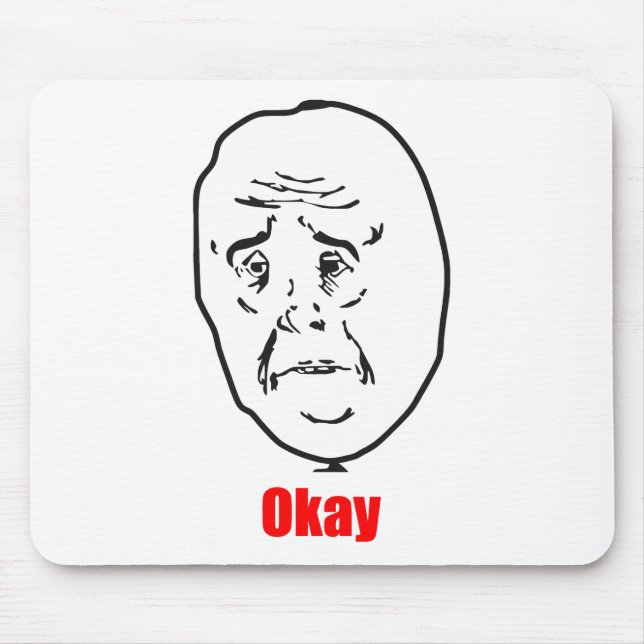 Mousepad Aprovação - Meme (Frente)