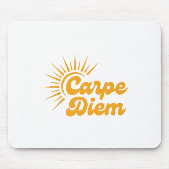 Mousepad Aproveite o Dia Nascer do Sol Premium (Frente)
