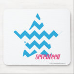 Mousepad Aqua 2 do ziguezague<br><div class="desc">Aqua do ziguezague</div>