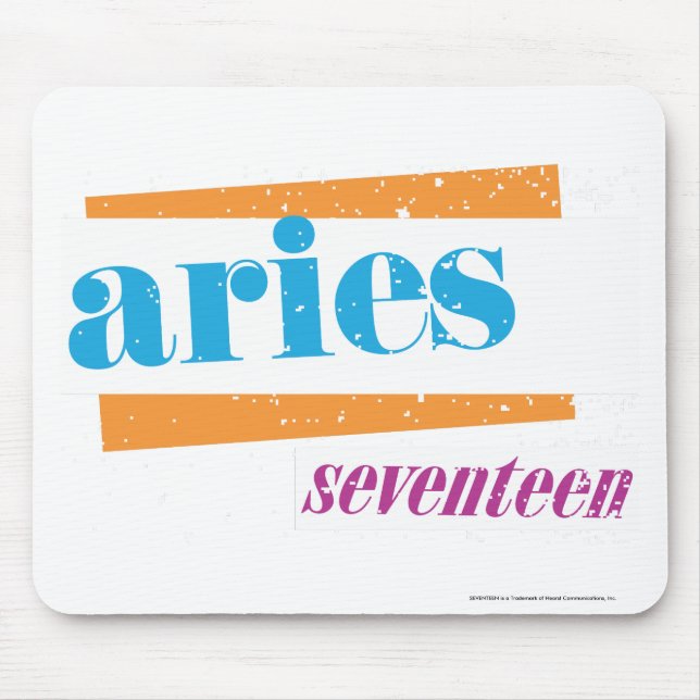 Mousepad Aqua do Aries (Frente)