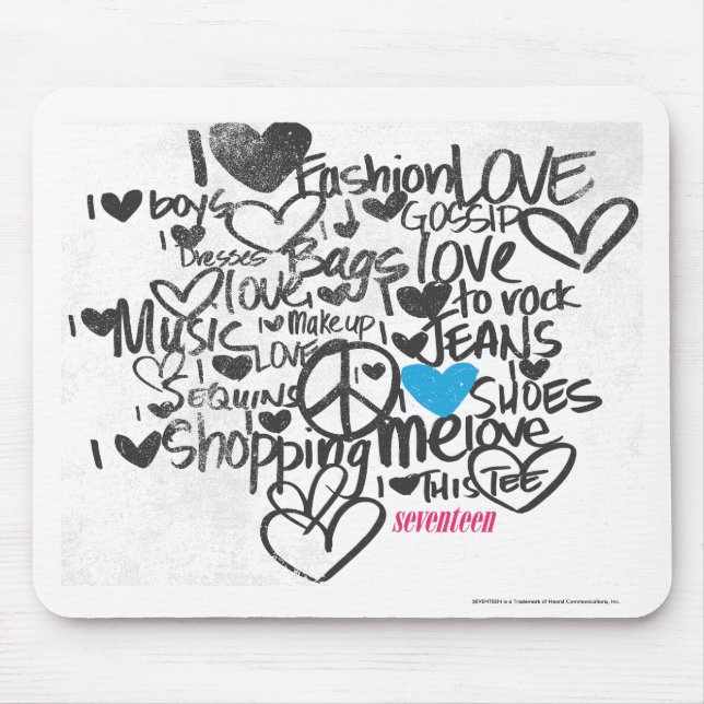 Mousepad Aqua dos grafites (Frente)