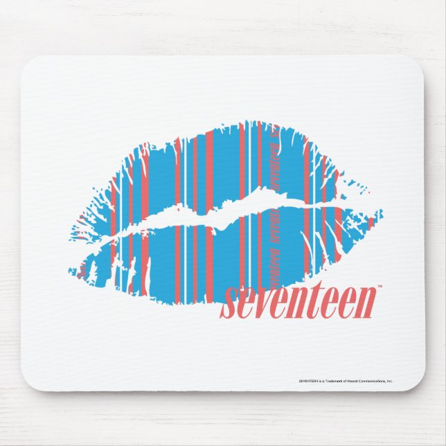 Mousepad Aqua fino das listras (Frente)