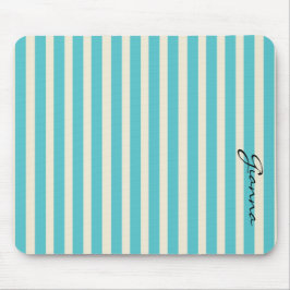 Mousepad Aqua Stripes