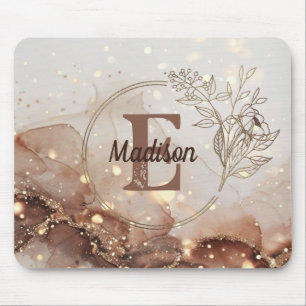Mousepad Aquarela Marmoreada com Acentos de Largura