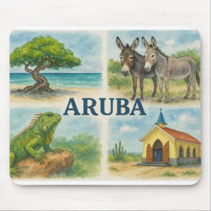 Mousepad Aquarela multiview de Aruba