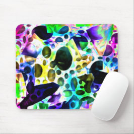 Mousepad Aquarela russa com orifícios e recortes