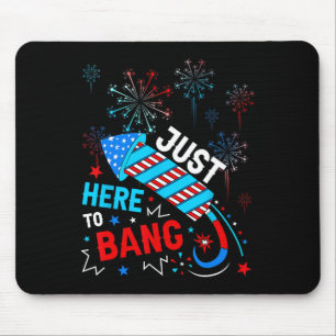 Mousepad Aqui Para Bang Engraçado Dia 4 De Julho Da Indepen