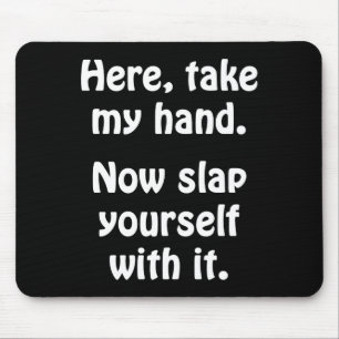 Mousepad Aqui, Pegue Minha Mão