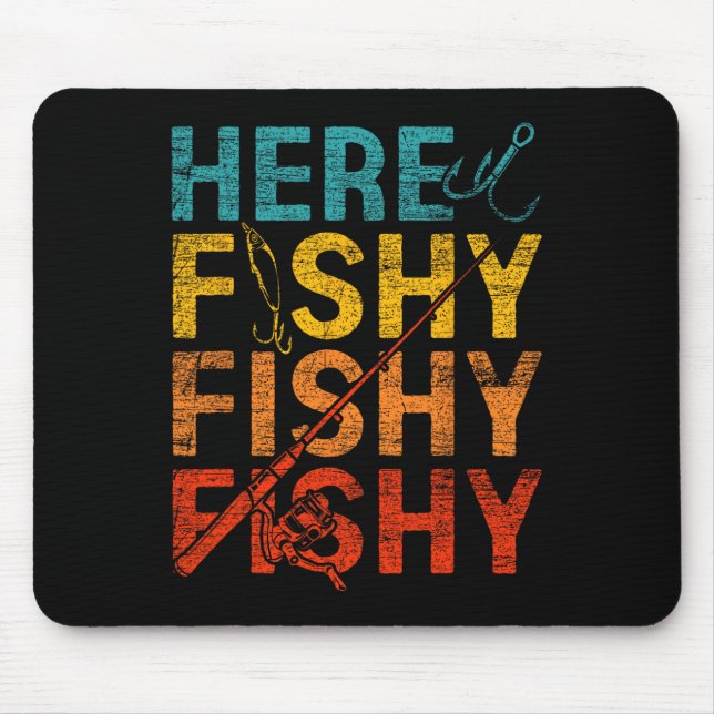 Mousepad Aqui Peixinho Peixinho Peixinho  (Frente)