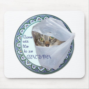 Mousepad Ar Curto Americano - Cat Spa, Sim!
