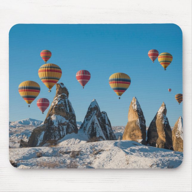 Mousepad Ar quente que Ballooning em Cappadocia (Frente)