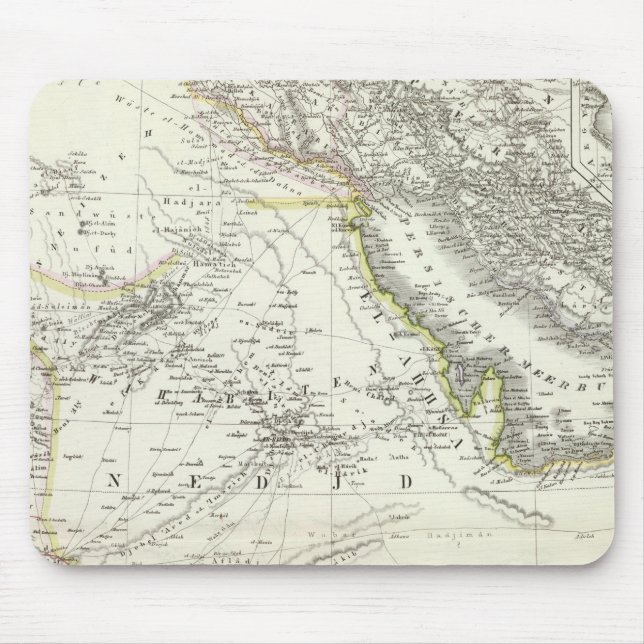 Mousepad Árabe - Península Arábica (Frente)