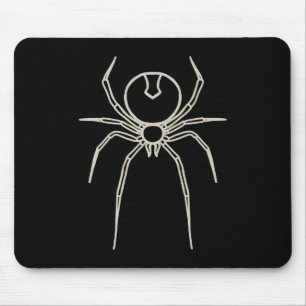 Mousepad Aranha - Bat Black e Bone White