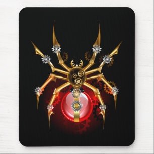 Mousepad Aranha-do-galo em preto