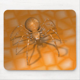 Mousepad Aranha laranja