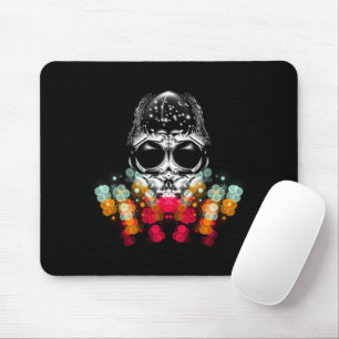Mousepad Aranha-queda-branca com chapéu de Dewdrop