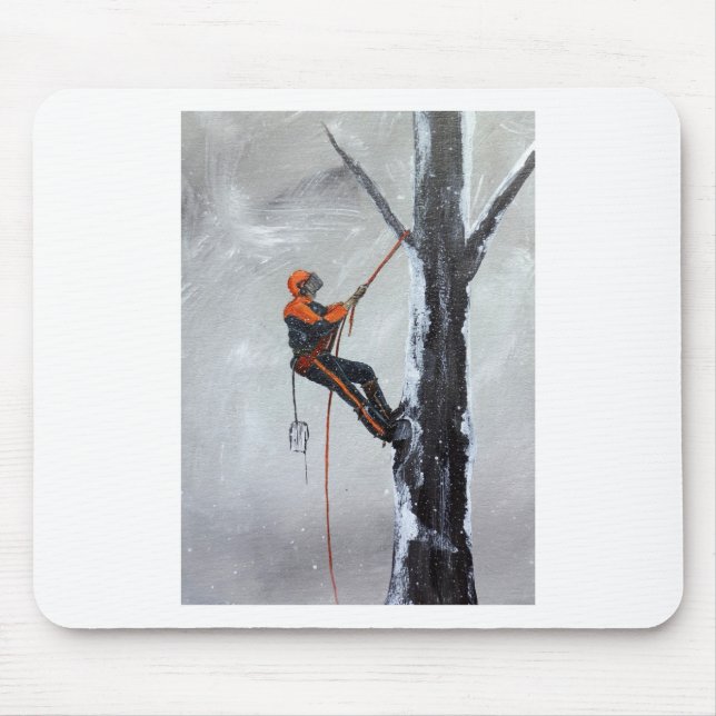Mousepad Arborista Long Haul Husqvarna (Frente)