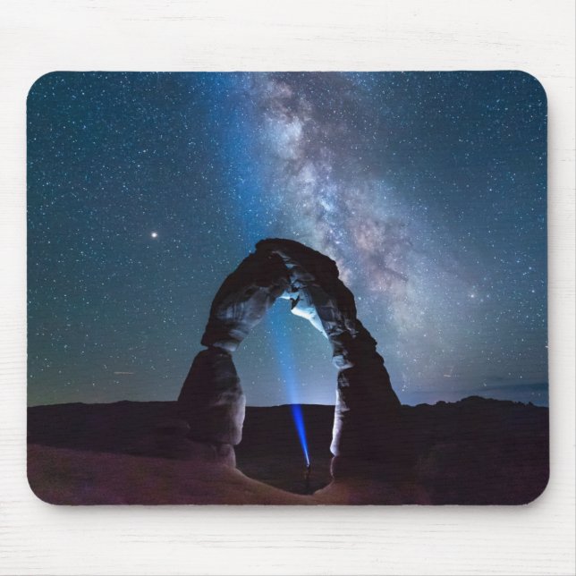 Mousepad Arches National Park à noite MOAB (Frente)